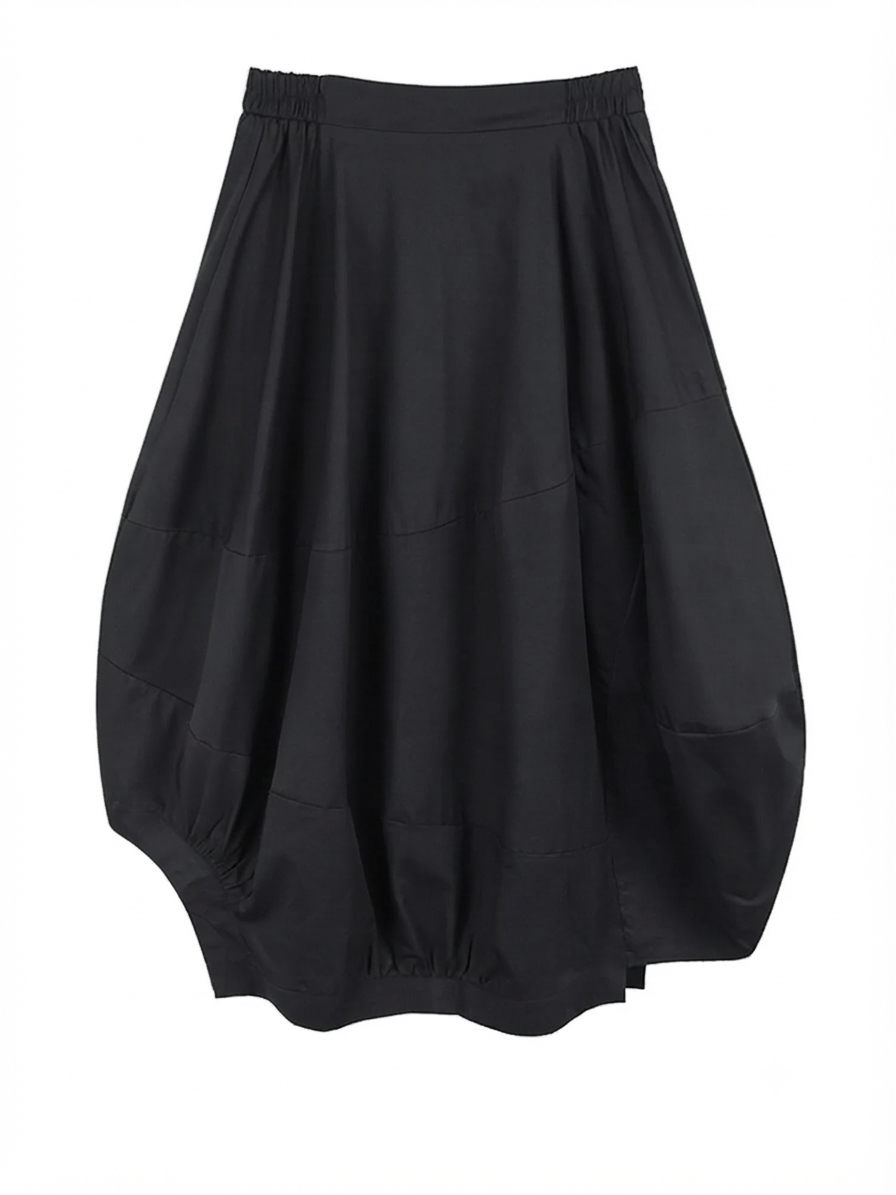 Unique Irregular Cotton Asymmetrical Skirt