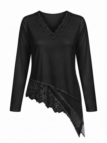 Free Spirit Irregular Lace Tunic