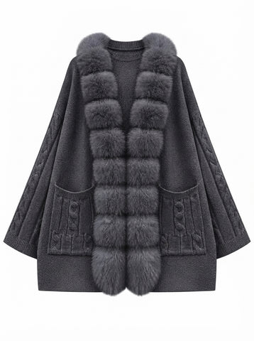 Radiant Fluffy Knit Cardigan