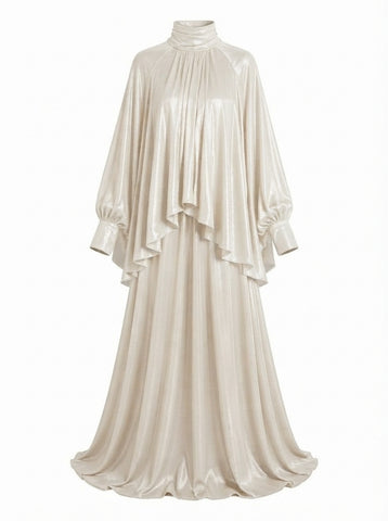 Radiant Shimmer Two-Piece Maxi Set