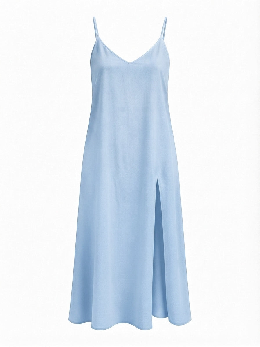 Liberated Flowing Slit Maxi Dress
