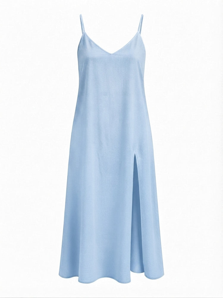 Liberated Flowing Slit Maxi Dress