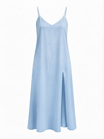 Liberated Flowing Slit Maxi Dress