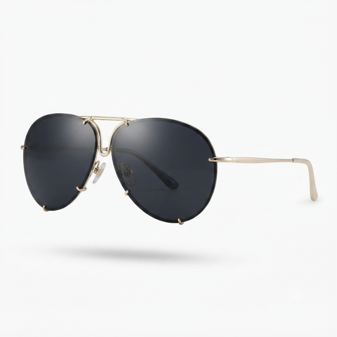 Radiant Oversized Gradient Sunglasses