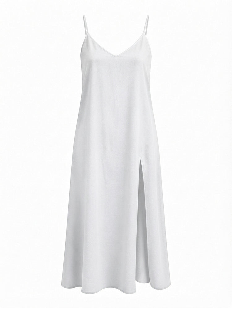 Liberated Flowing Slit Maxi Dress