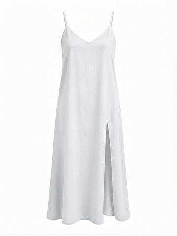 Liberated Flowing Slit Maxi Dress
