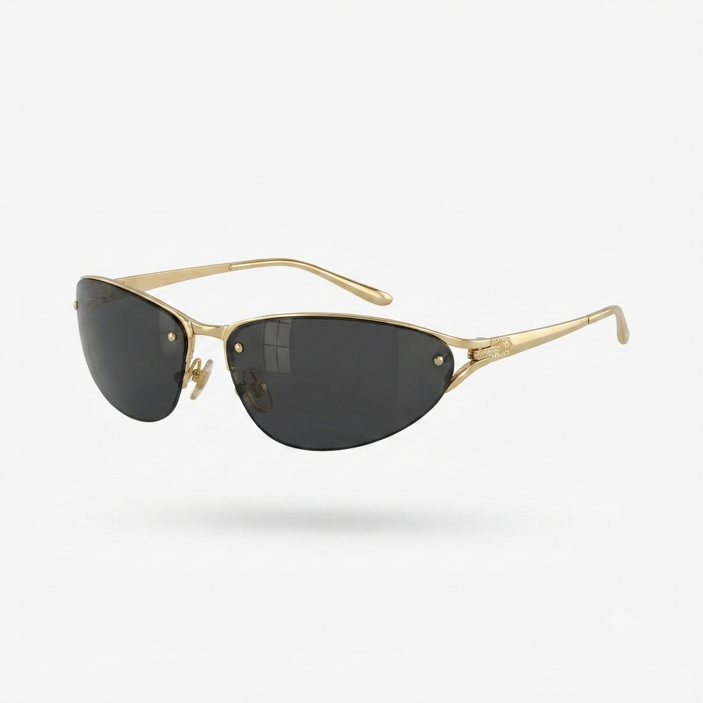 Daring Metal Cat Eye Sunglasses
