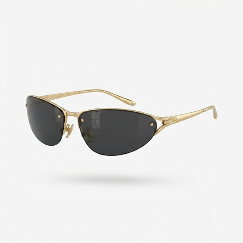 Daring Metal Cat Eye Sunglasses