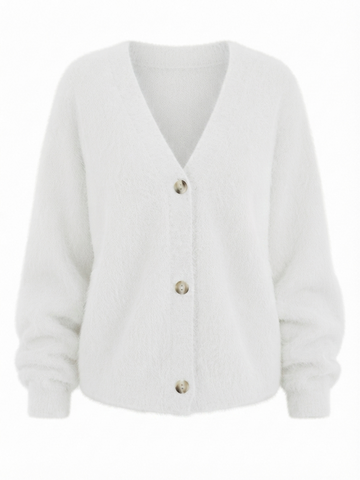 Grounded Knitted Oversized Cardigan