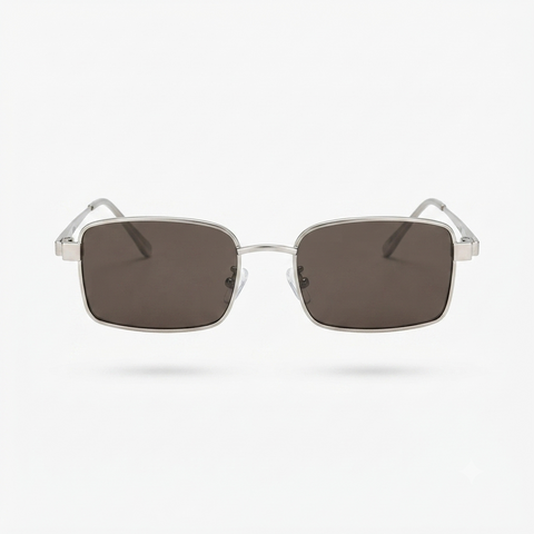Daring Gold Rectangle Sunglasses