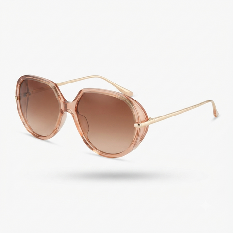 Adventurous Oversized Round Sunglasses