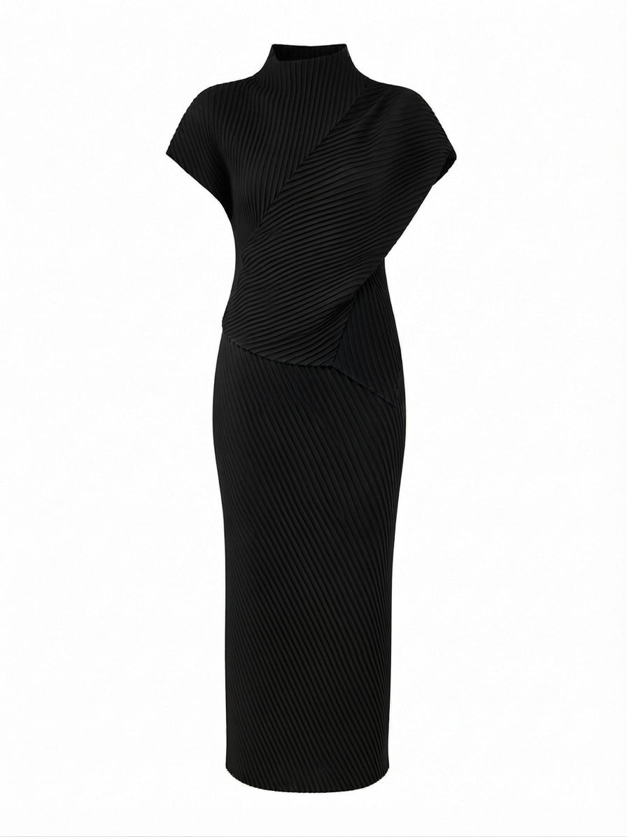 Boundless Irregular Pleated Two-Piece Set