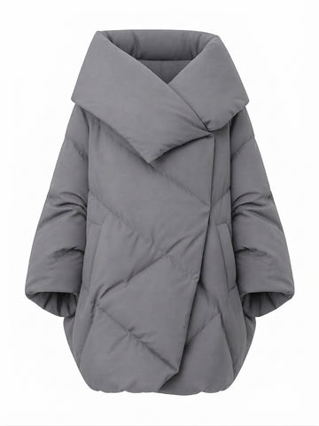 Vibrant Oversized Puffer Coat
