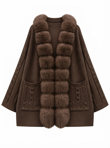 Radiant Fluffy Knit Cardigan