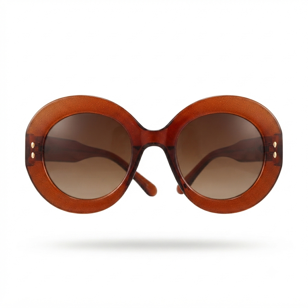 Fearless Round Gradient Sunglasses