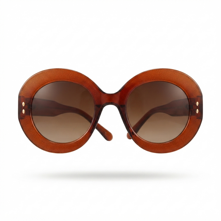 Fearless Round Gradient Sunglasses
