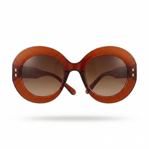 Fearless Round Gradient Sunglasses