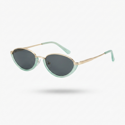 Confident Metal Cat Eye Sunglasses