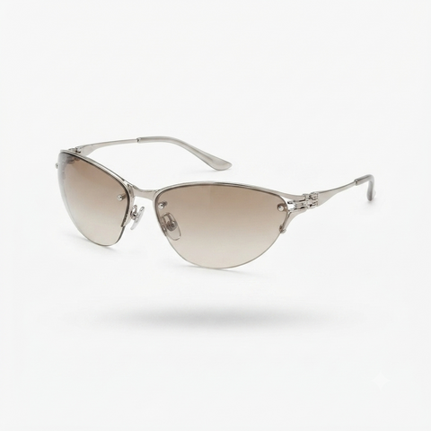 Daring Metal Cat Eye Sunglasses