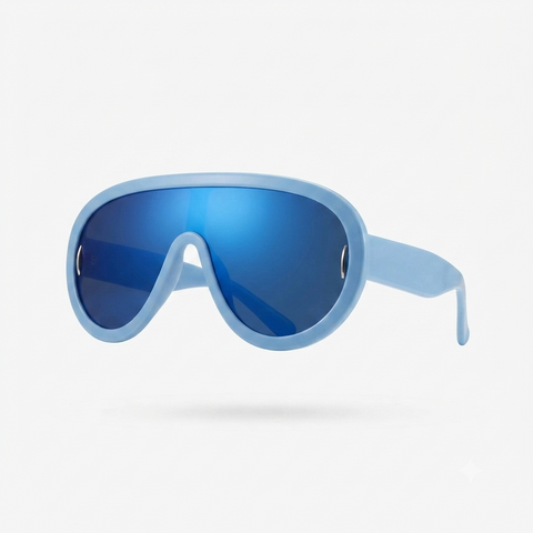 Daring Oversized Wave Sunglasses