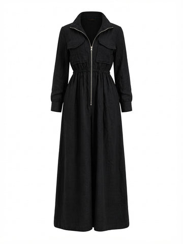 Wanderlust Drawstring Maxi Dress