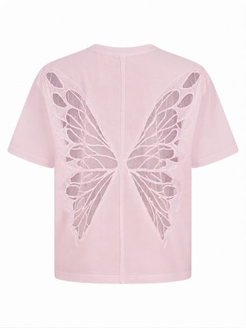 Free Spirit Butterfly Cutout Top