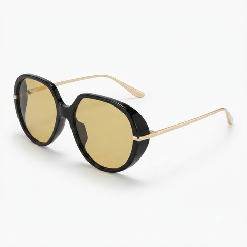 Adventurous Oversized Round Sunglasses