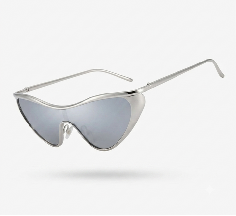 Radiant Gold Cat Eye Sunglasses