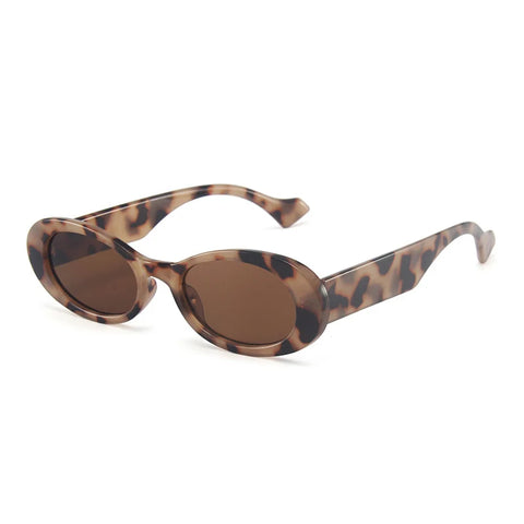 Fierce Leopard Retro Sunglasses