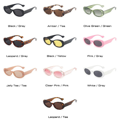 Fierce Leopard Retro Sunglasses