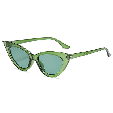 Audacious Green Cateye Sunglasses