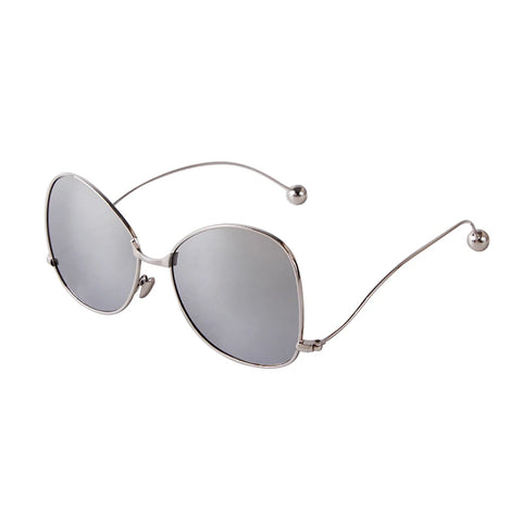 Radiant Gold Oversized Sunglasses