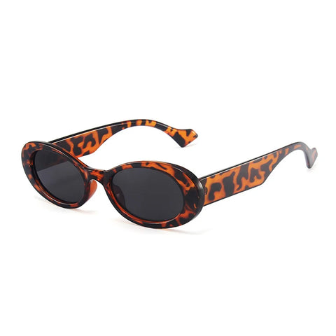 Fierce Leopard Retro Sunglasses