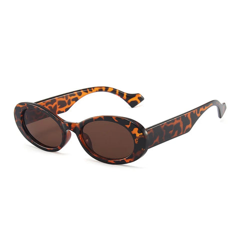 Fierce Leopard Retro Sunglasses