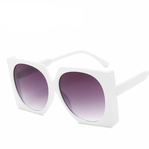 Daring Oversized Plastic Sunglasses
