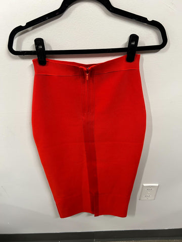 Siren Red Pencil Skirt Set