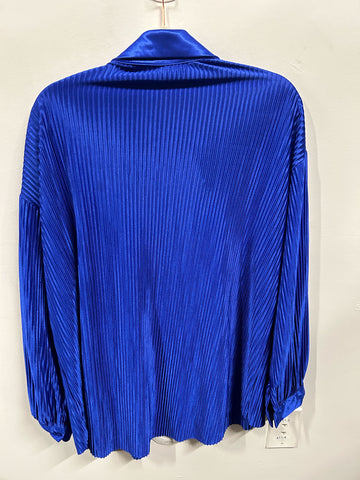 Cobalt Plissé Lounge Set