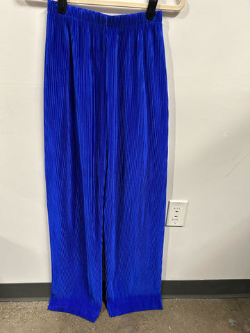 Cobalt Plissé Lounge Set