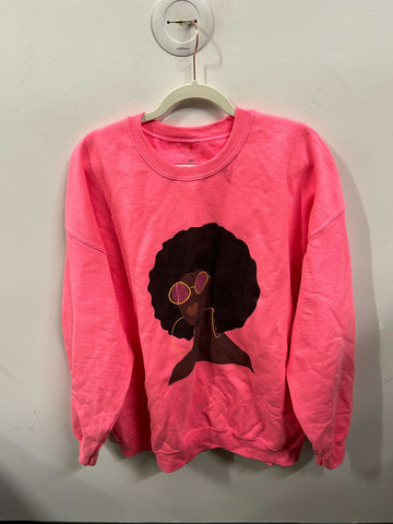 Rosa Graphic Art Crewneck Sweatshirt