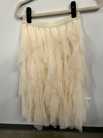 Champagne Tulle Cloud Skirt