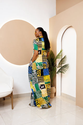 Final Sale Ankara Maxi Kaftan