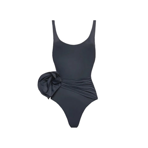 Radiant Ruched Floral Swimsuit Set