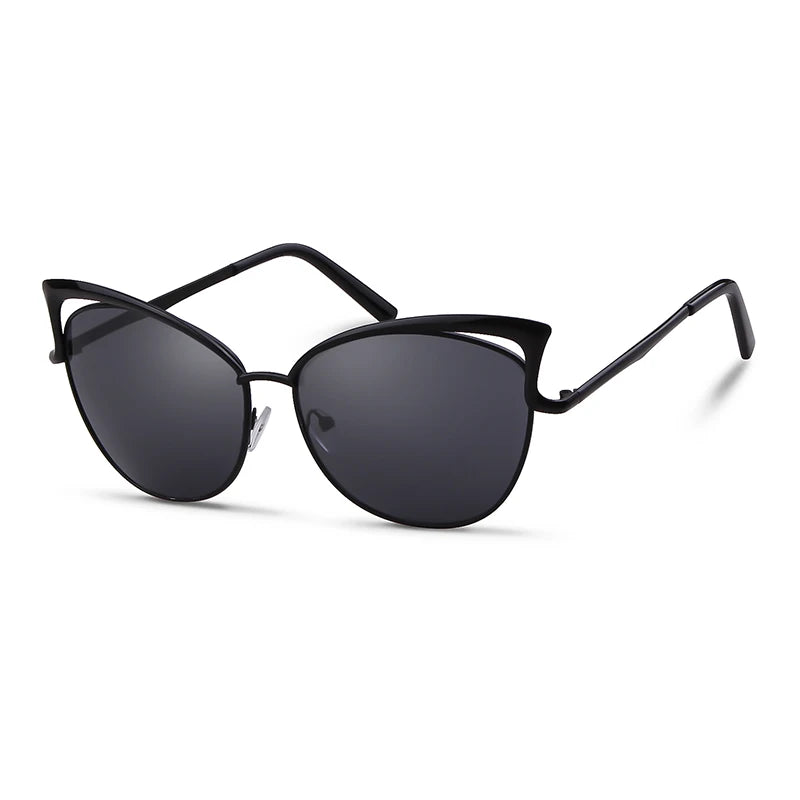 Radiant Gold Cat Eye Sunglasses