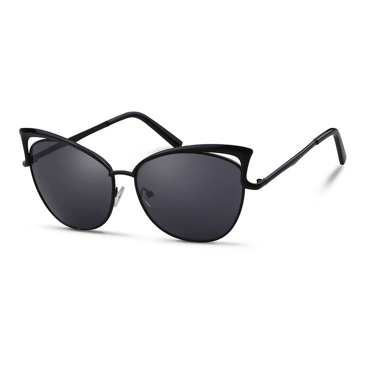Radiant Gold Cat Eye Sunglasses
