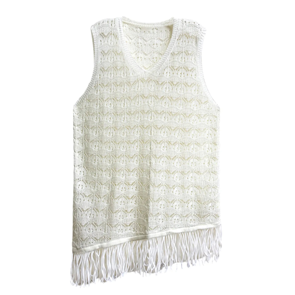 Free Spirit Hollow Crochet Mini Dress