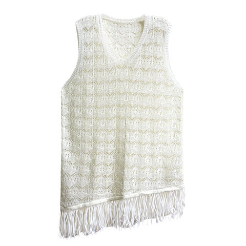 Free Spirit Hollow Crochet Mini Dress