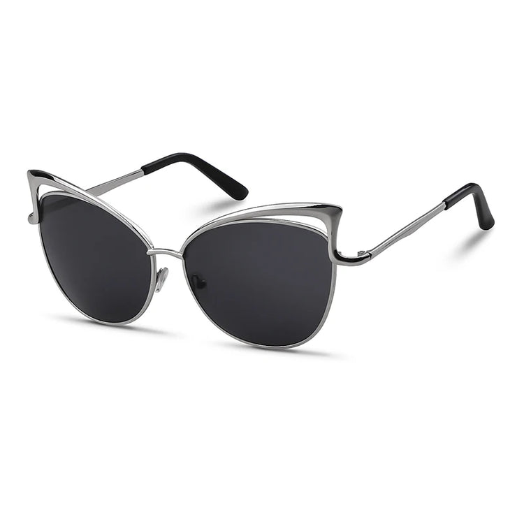 Radiant Gold Cat Eye Sunglasses