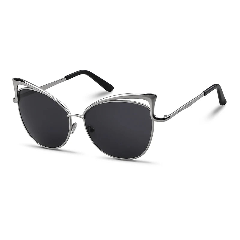 Radiant Gold Cat Eye Sunglasses