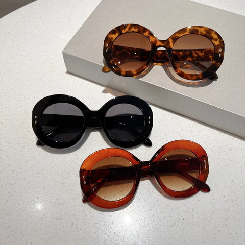 Fearless Round Gradient Sunglasses