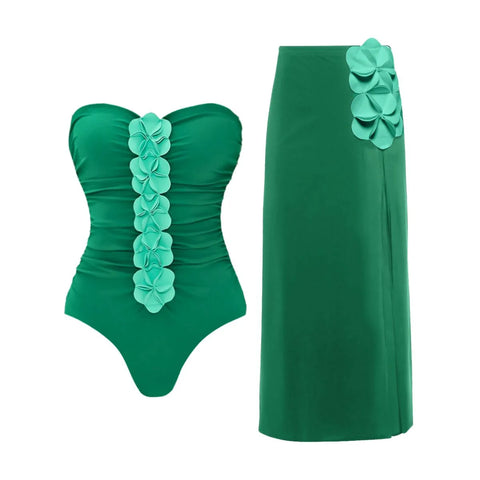 Radiant Petal One-Piece Swimsuit